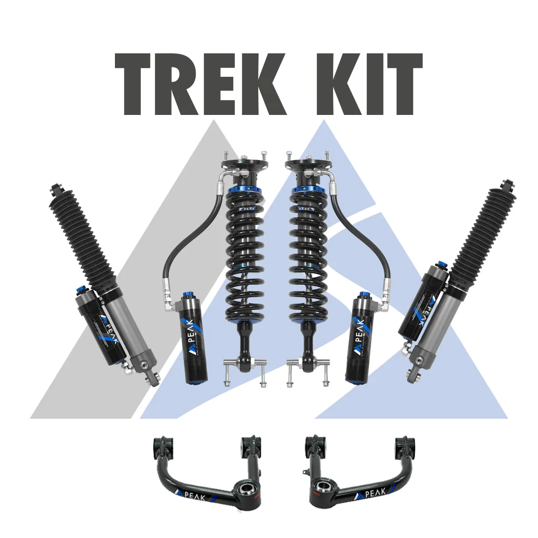 Peak Suspension 2.5" DSC Trek Kit | 2019+ Silverado/Sierra 1500/ZR2/AT4X