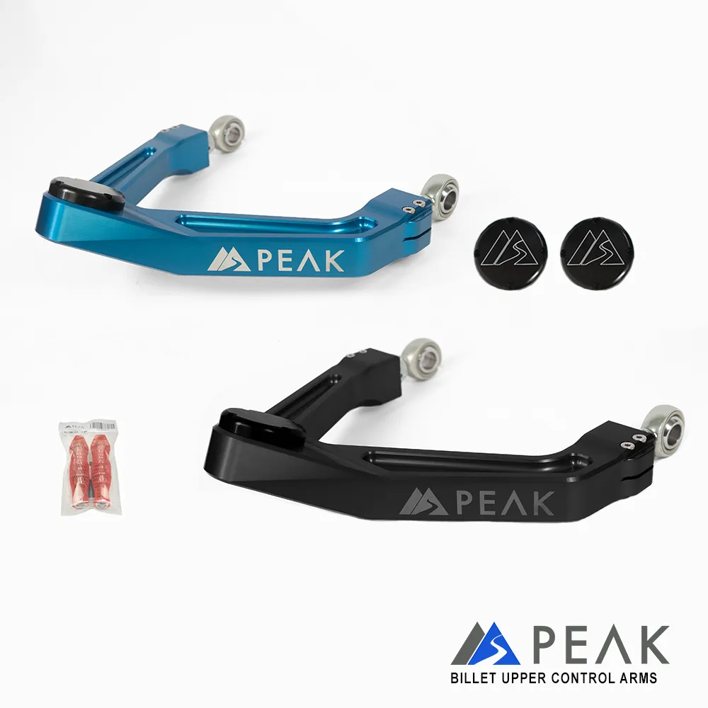 Peak Suspension Billet Upper Control Arms - 2017-2022 Chevrolet Colorado ZR2