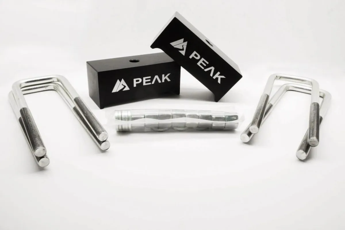 Peak Suspension DSSV Coilover Trail Kit W/ Blocks - 2017-2022 Colorado ZR2