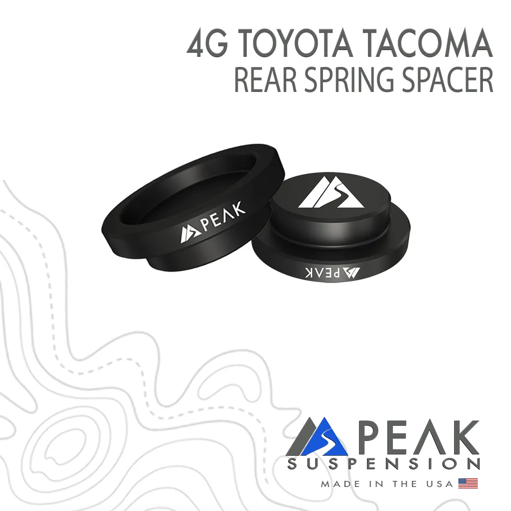 Peak Suspension Rear Spacer - 2024+ Toyota Tacoma