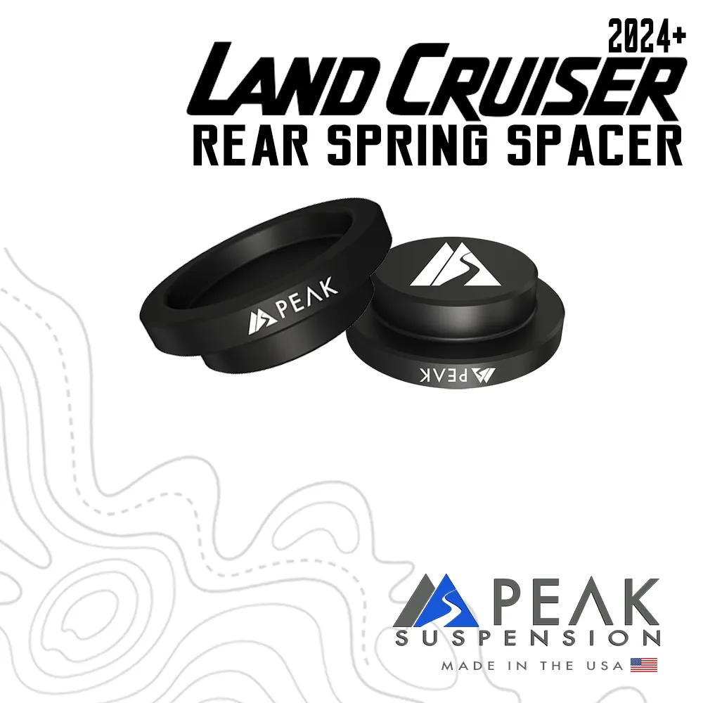 Peak Suspension Rear Spring Spacer - 2024+ Toyota Landcruiser