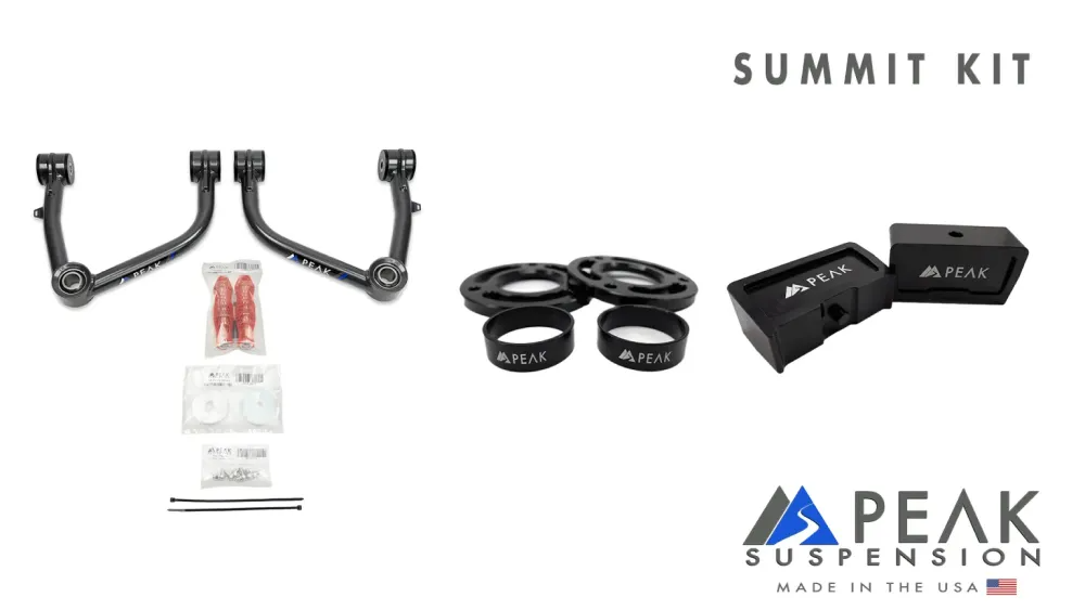 Peak Suspension Summit Kit - Silverado ZR2/Sierra AT4X