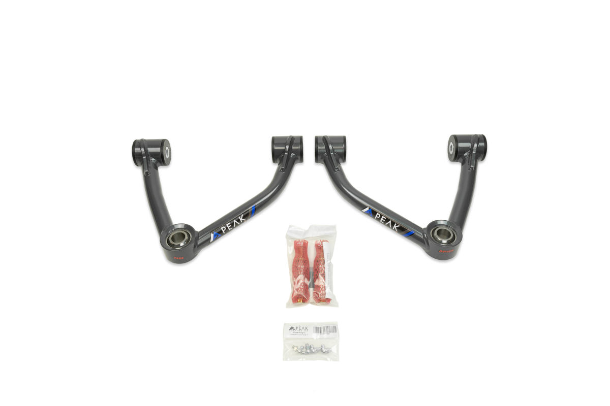 Peak Suspension Tubular Upper Control Arms - 2015-2022 Chevrolet Colorado/GMC Canyon