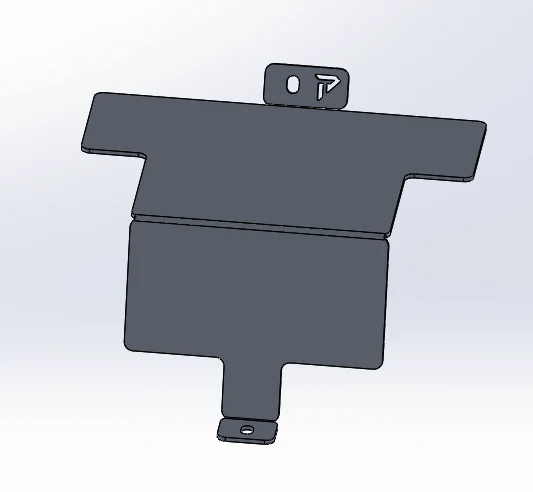 PowerTrays Blank PowerTray 2022-2026 Toyota Tundra Battery Mount