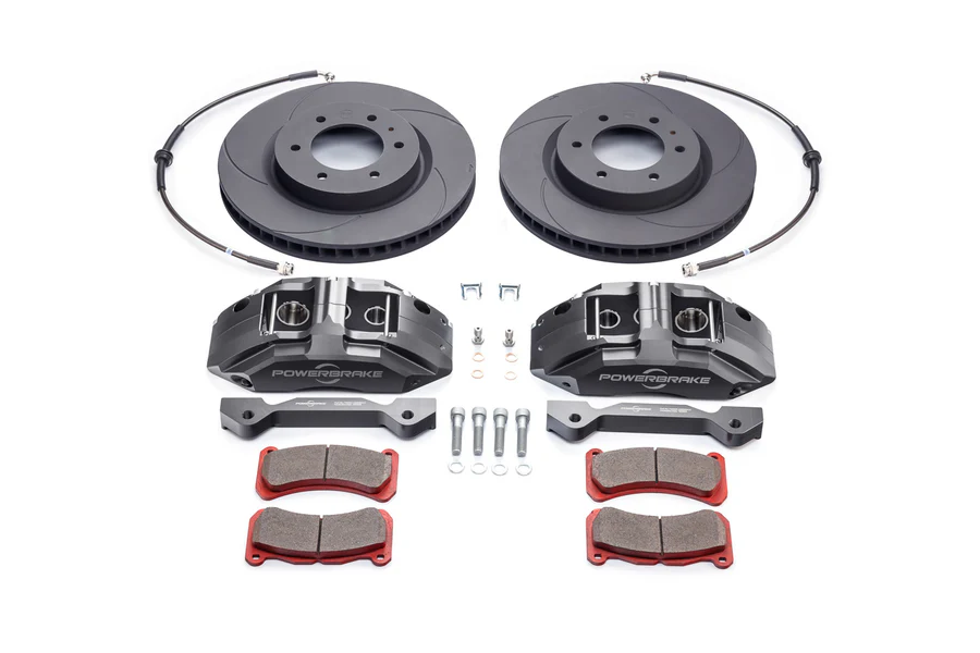 Powerbrake X-Line Big Brake Stage 2 Kit Stage 2 2011+ Jeep Grand Cherokee ( Excl SRT)