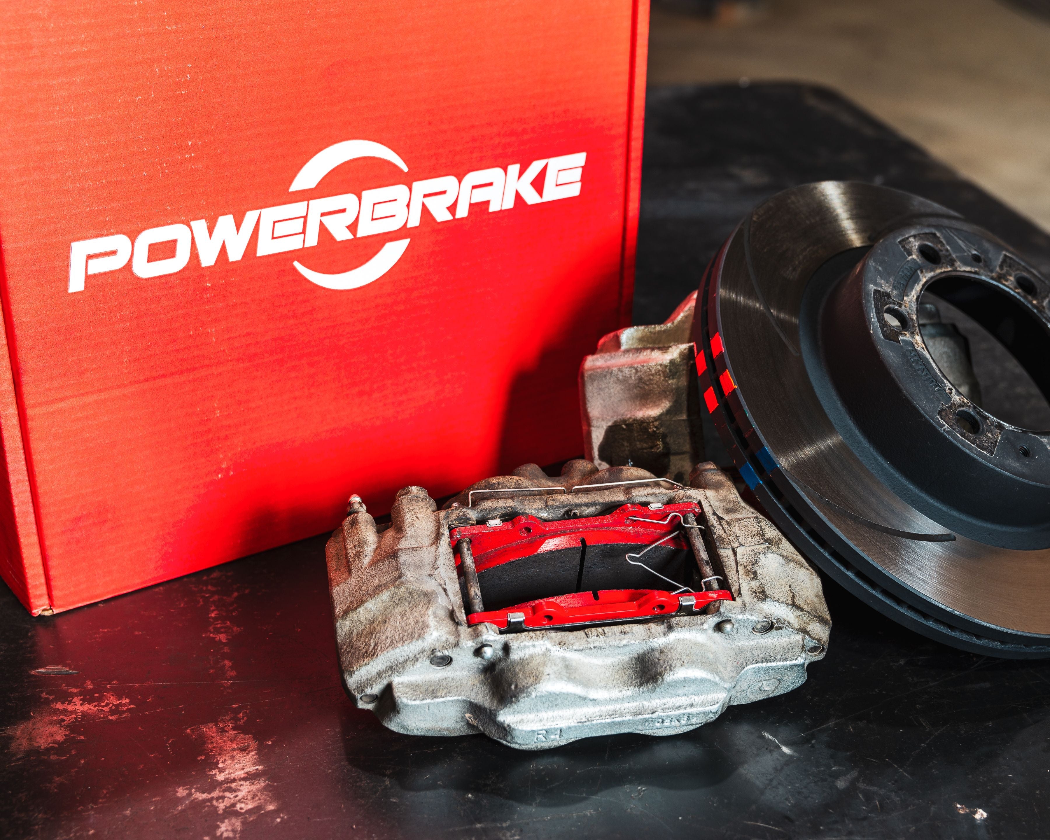 Powerbrake D-Line Disc & Pad Rear Brake Kit