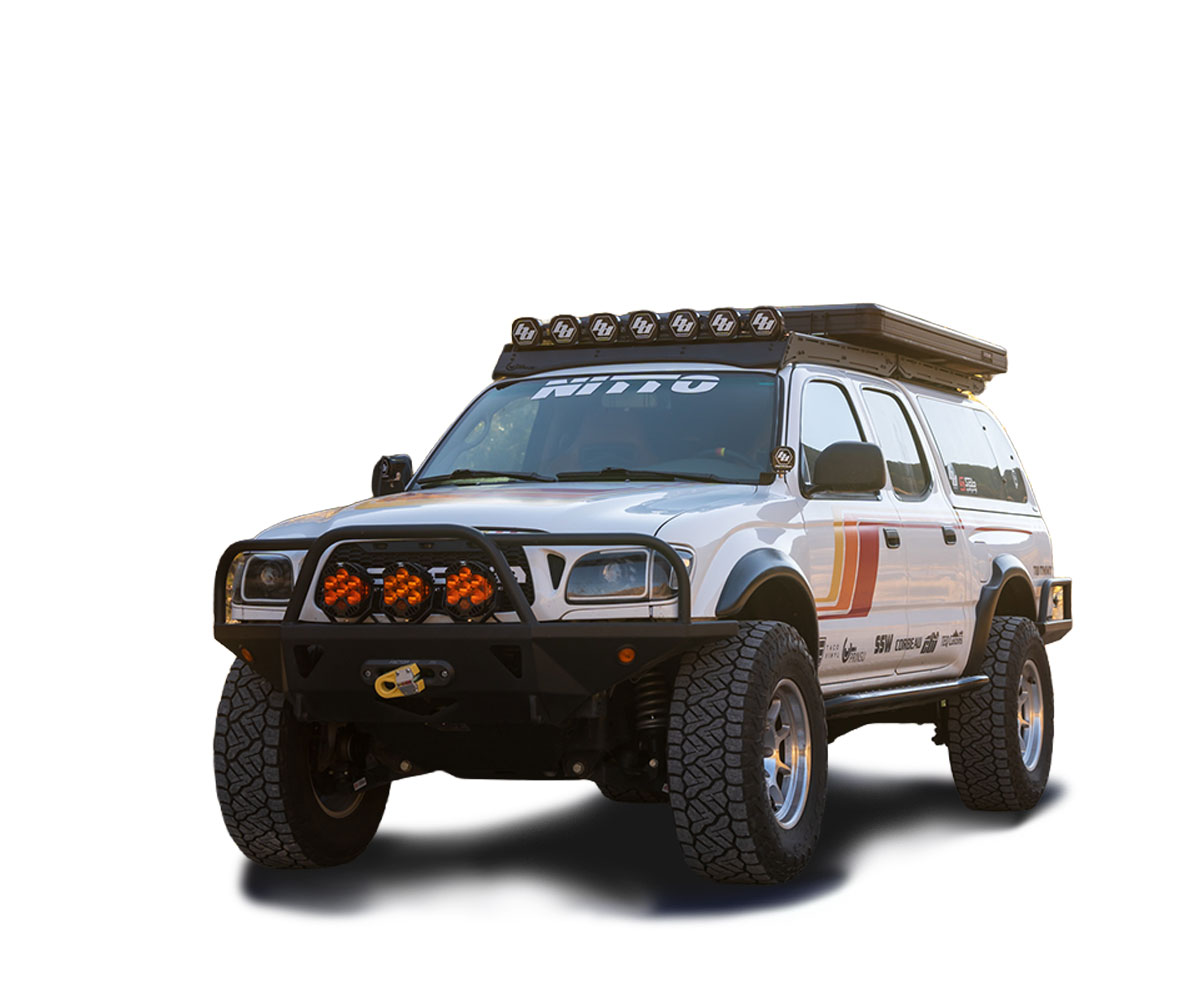 Prinsu Pro Toyota Tacoma Double Cab Roof Rack | 1995-2004