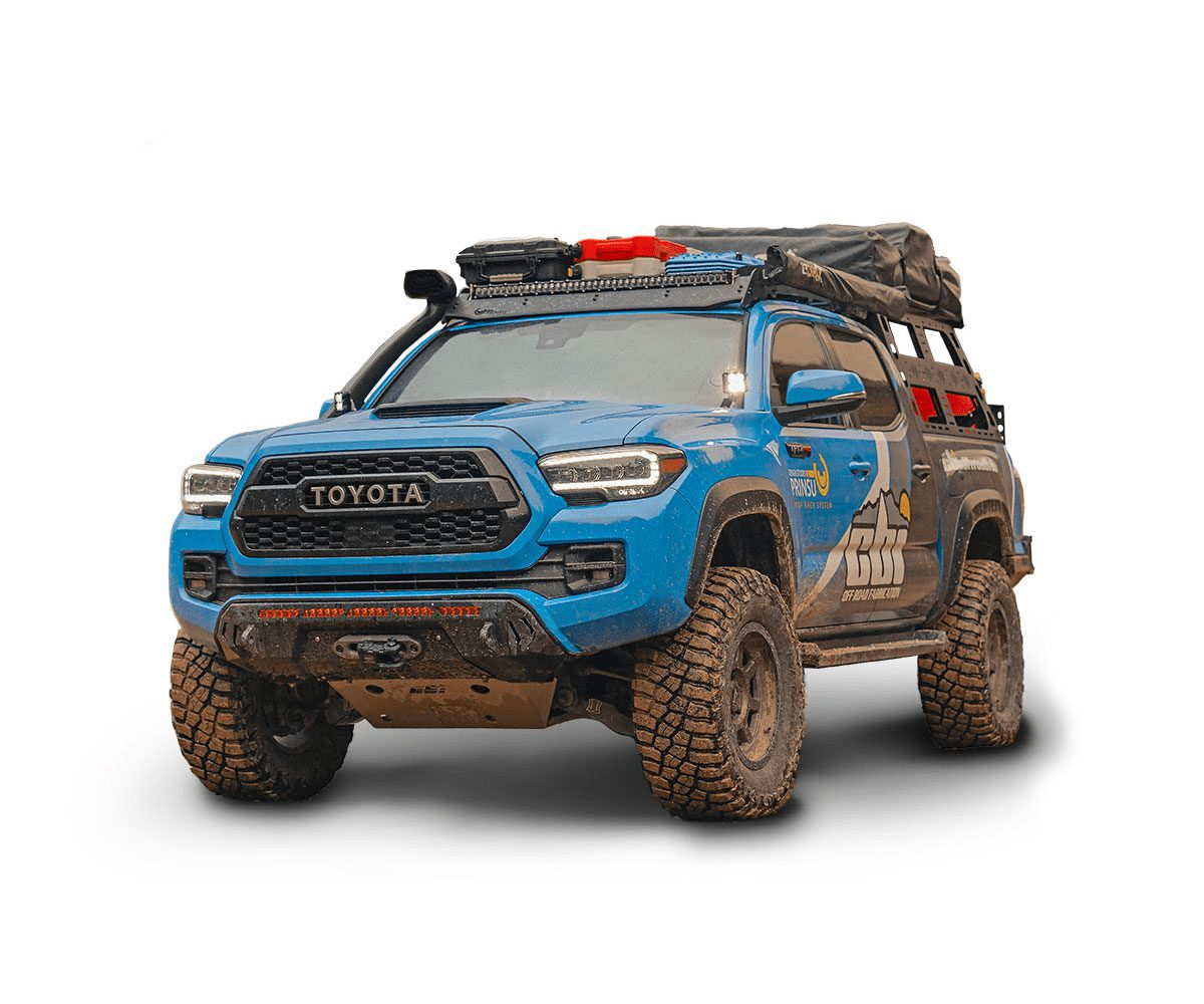 Prinsu Special Edition Toyota Tacoma Desert Air Intake Cab Rack | 2005-2023
