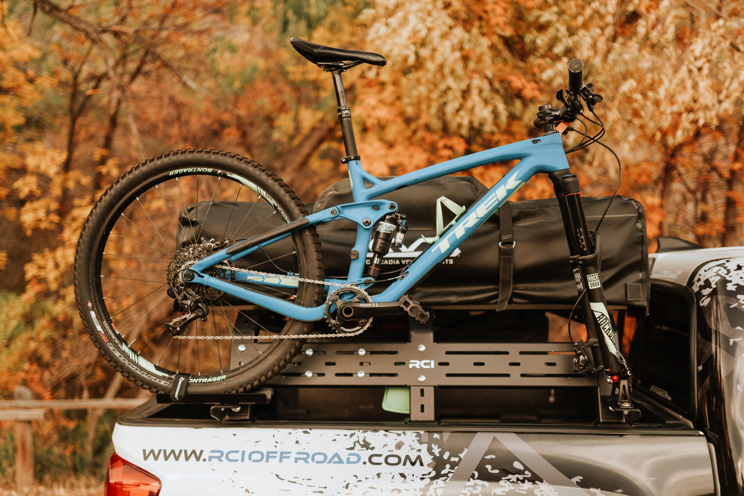 RCI Offroad Bed Rack Bike Mount