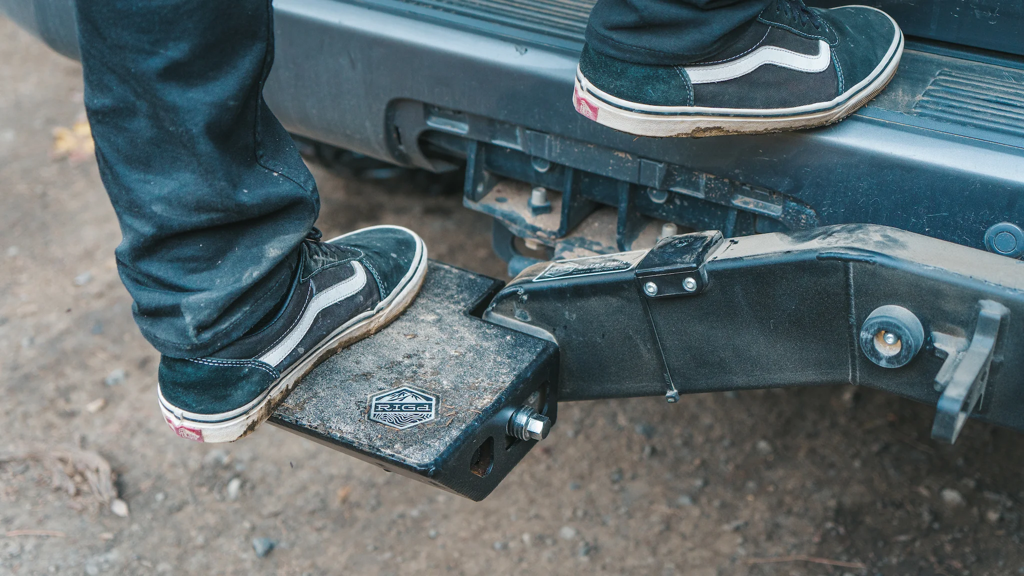 RIGd SKEP Skid Plate Hitch Step