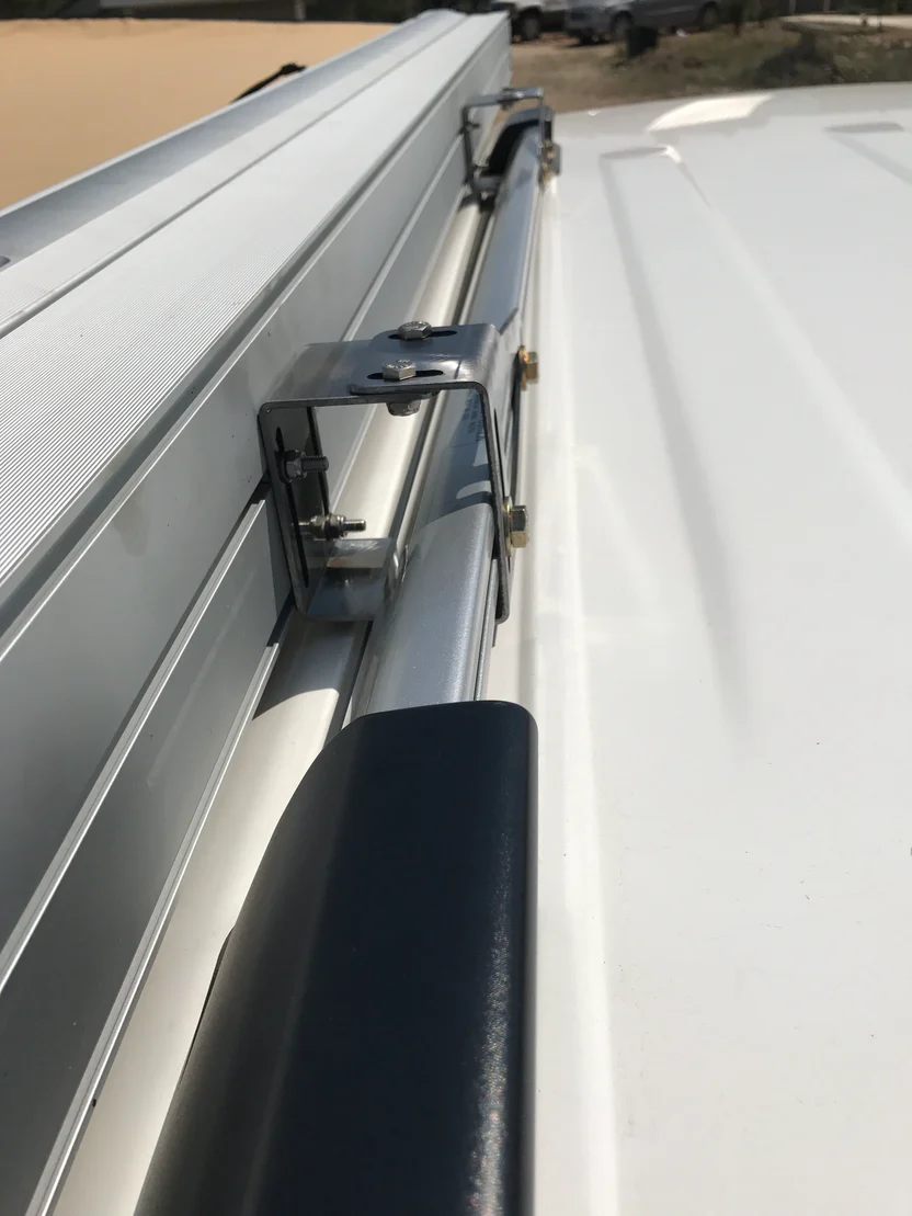 Rago Fabrication 2003-2009 Lexus GX470 Canopy/Awning Mounts for Factory Roof Rail