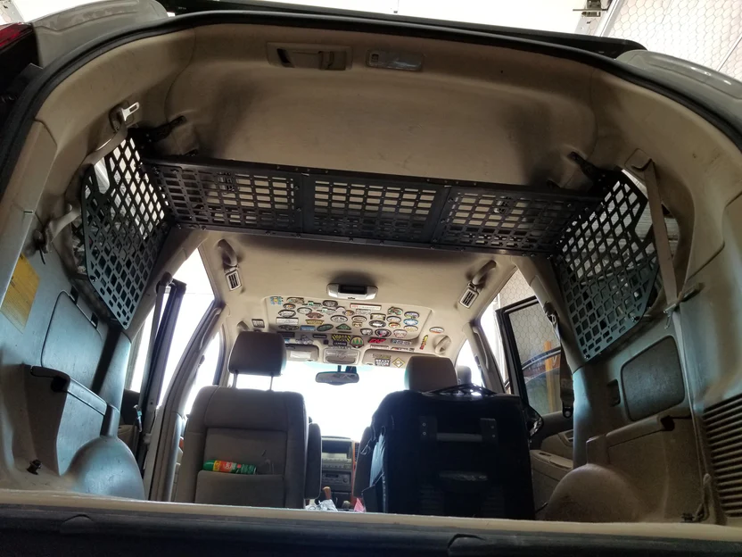 Rago Fabrication 2003-2009 Lexus GX470 Molle Storage Panel Shelf