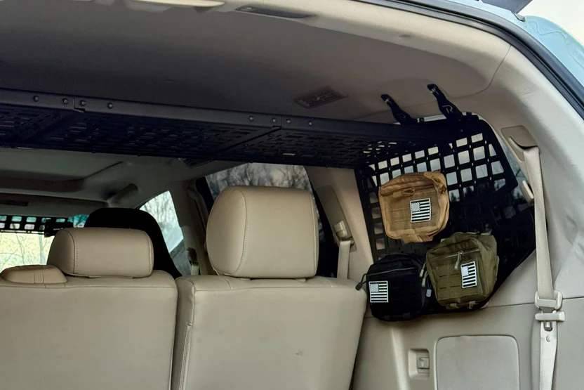 Rago Fabrication 2003-2009 Lexus GX470 Molle Storage Panel Shelf