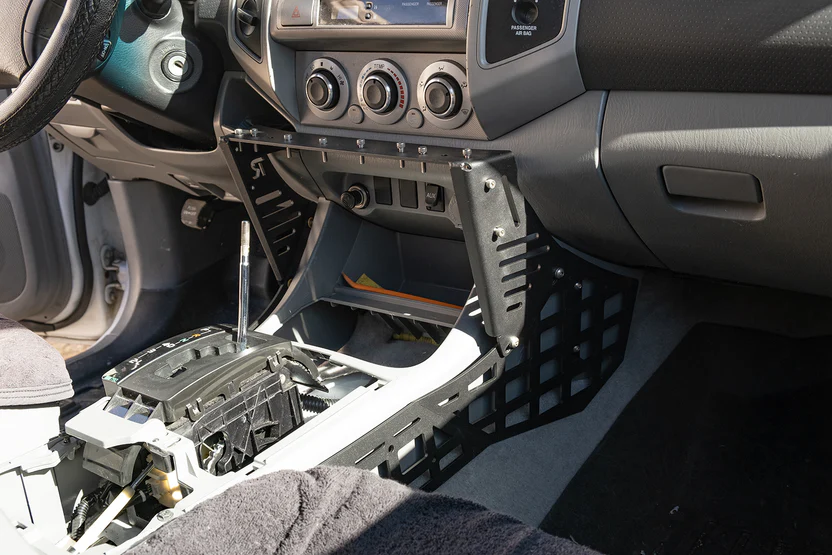 Rago Fabrication 2005-2015 Toyota Tacoma Center Console Molle Storage Panel