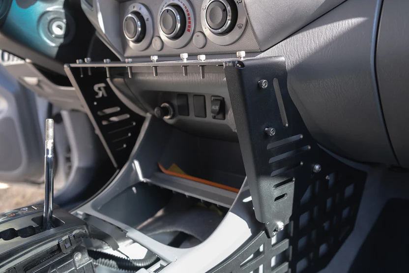 Rago Fabrication 2005-2015 Toyota Tacoma Center Console Molle Storage Panel