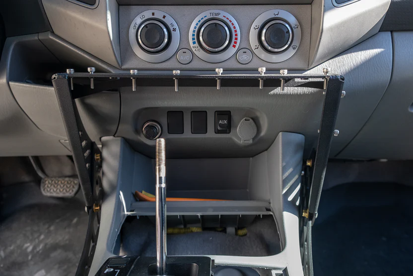 Rago Fabrication 2005-2015 Toyota Tacoma Center Console Molle Storage Panel
