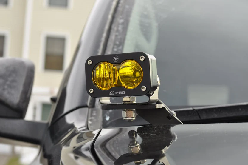 Rago Fabrication 2010-2024 5th Gen Toyota 4Runner Low Profile Ditch Light Brackets