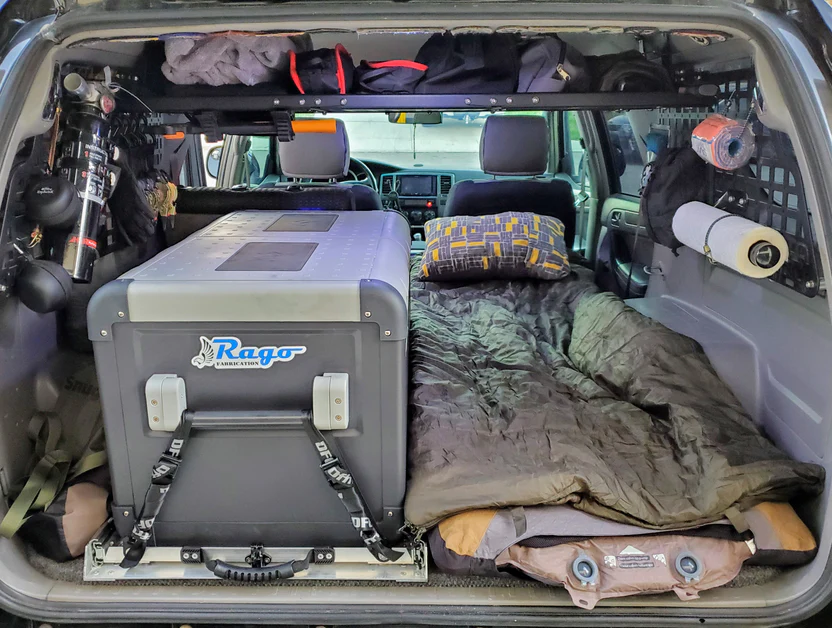 Rago Fabrication 2010-2024 5th Gen Toyota 4Runner Molle Storage Panel Shelf