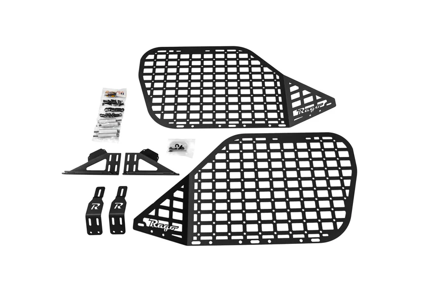 Rago Fabrication 2010-2024 5th Gen Toyota 4Runner Molle Storage Panel System | Pair