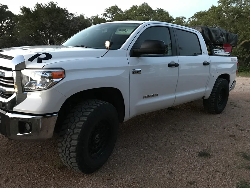 Rago Fabrication 2014-2021 2nd Gen Toyota Tundra Low-Pro Ditch Light Brackets