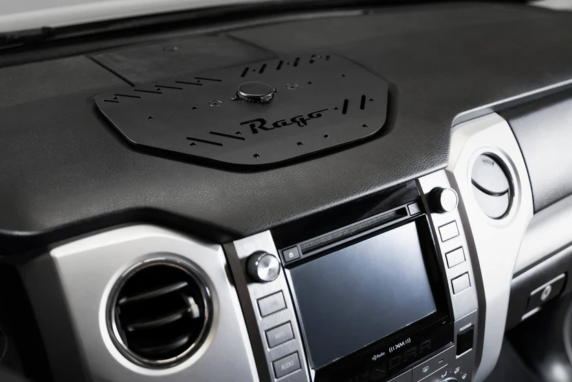 Rago Fabrication 2014-2021 2nd Gen Toyota Tundra Modular Dash Digital Device Mount