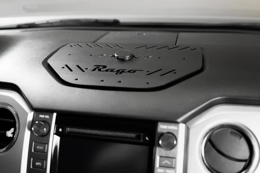 Rago Fabrication 2014-2021 2nd Gen Toyota Tundra Modular Dash Digital Device Mount