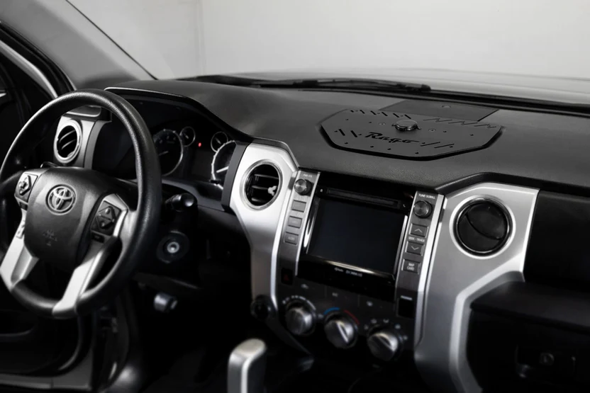 Rago Fabrication 2014-2021 2nd Gen Toyota Tundra Modular Dash Digital Device Mount