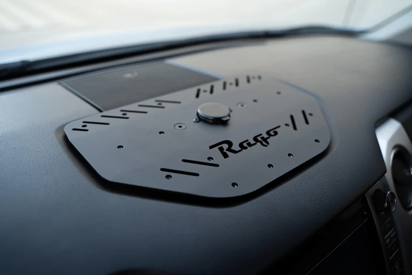 Rago Fabrication 2014-2021 2nd Gen Toyota Tundra Modular Dash Digital Device Mount