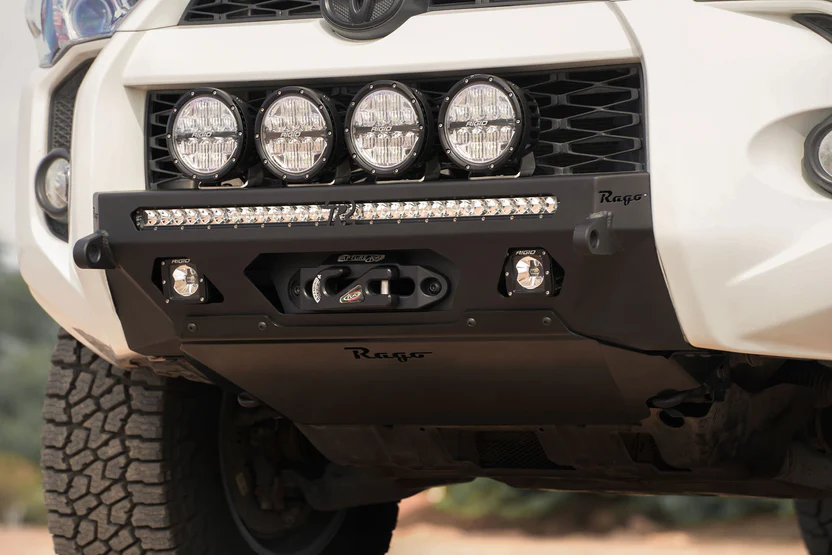 Rago Fabrication 2014-2024 Toyota 4Runner Center Mount Winch Front Bumper