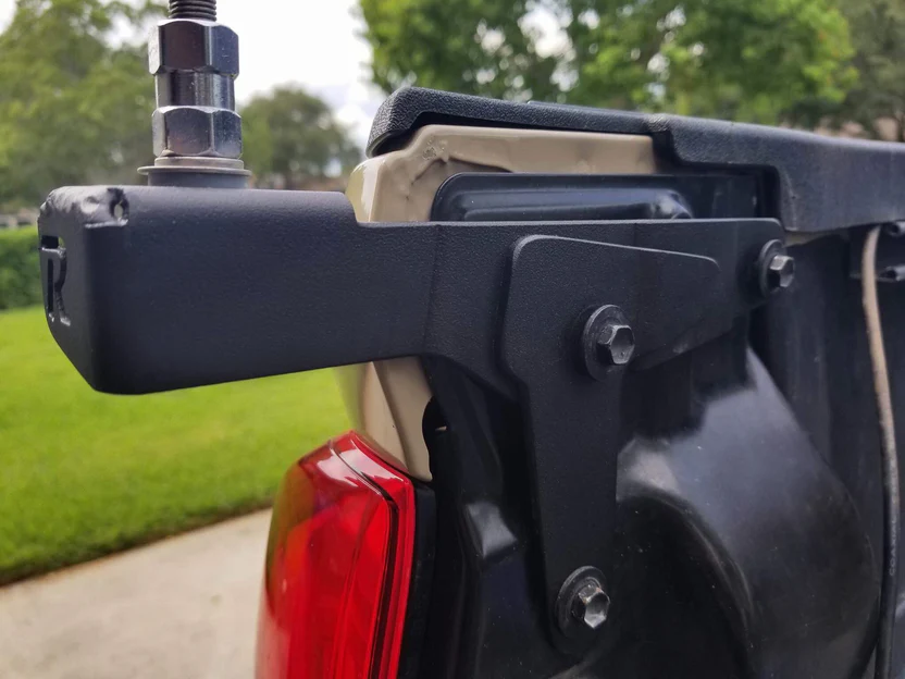 Rago Fabrication 2016-2023 Toyota Tacoma CB Antenna Mount or Whip Flag Mount
