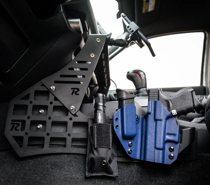 Rago Fabrication 2016-2023 Toyota Tacoma Center Console Molle Panels & Device Mount