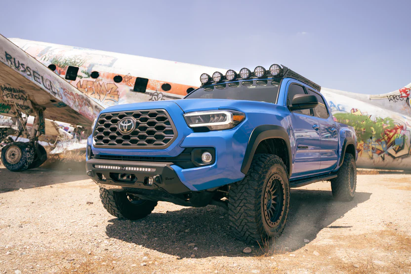 Rago Fabrication 2016-2023 Toyota Tacoma Center Mount Winch Front Bumper