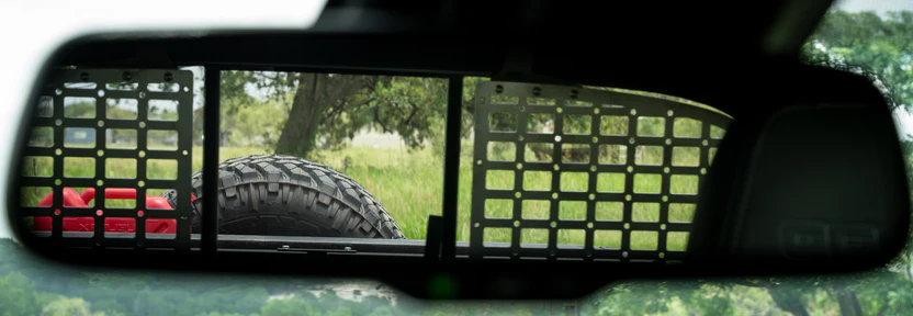 Rago Fabrication 2016-2023 Toyota Tacoma Endeavor Rear Window Molle Storage Panels