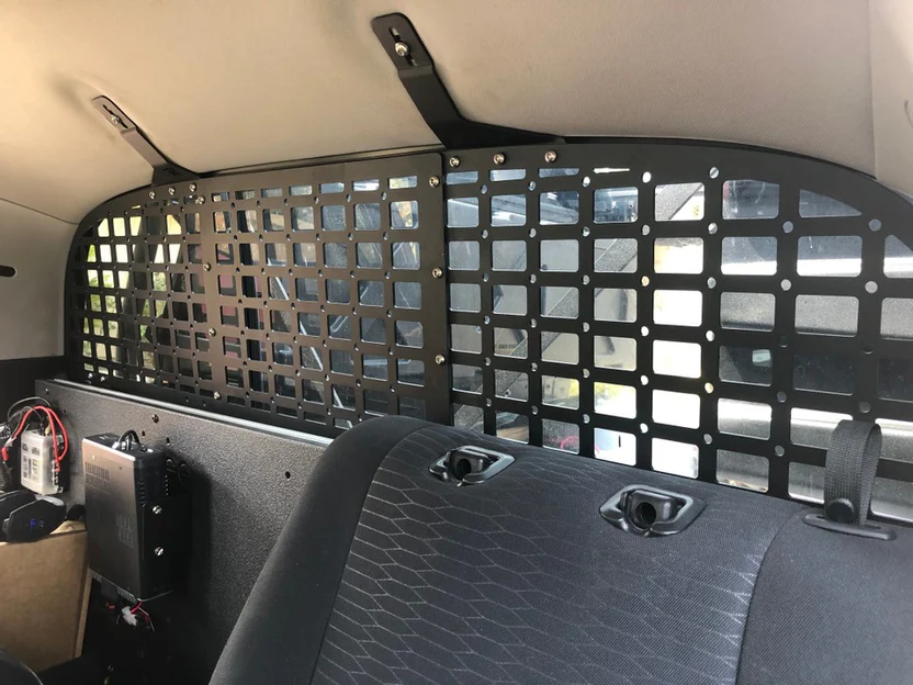 Rago Fabrication 2016-2023 Toyota Tacoma Endeavor Rear Window Molle Storage Panels