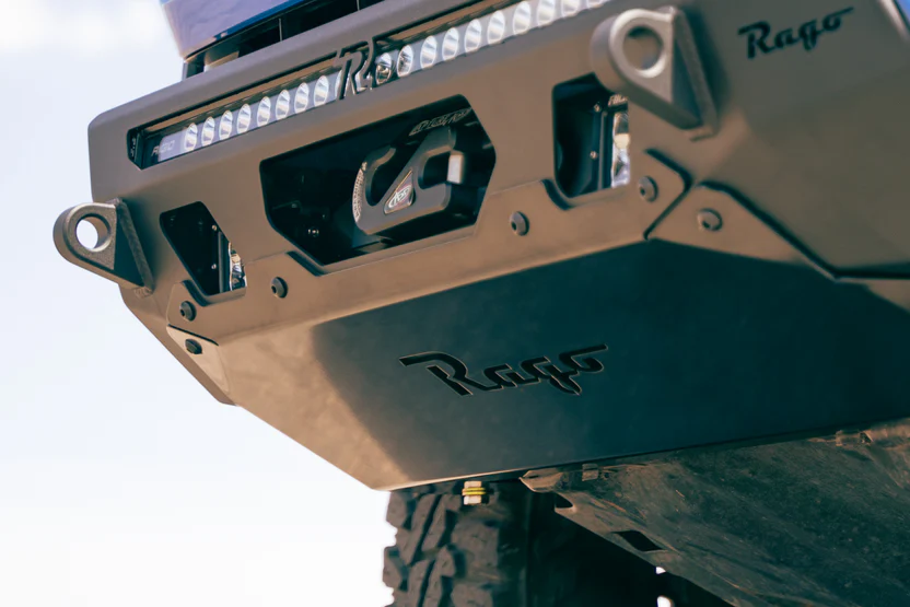 Rago Fabrication 2016-2023 Toyota Tacoma Skid Plate for Center Mount Front Bumpers