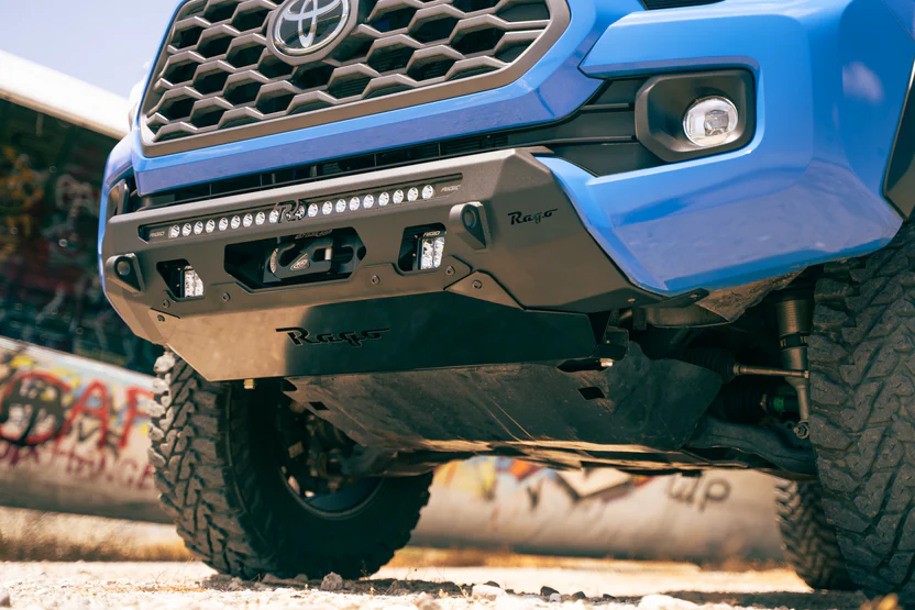 619 Rago Rago Fabrication 2016-2023 Toyota Tacoma Skid Plate for Center Mount F ...