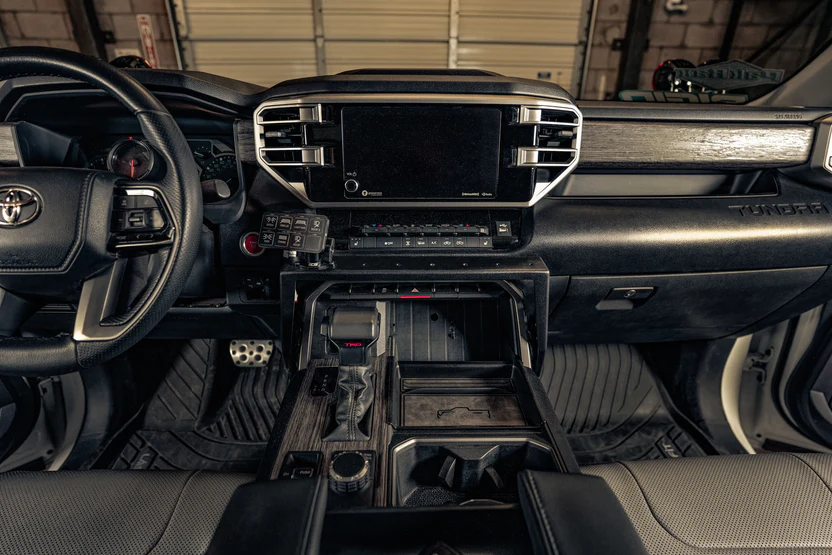 Rago Fabrication 2022+ Toyota Tundra 2023+ Sequoia Center Console Molle Panels & Device Bridge
