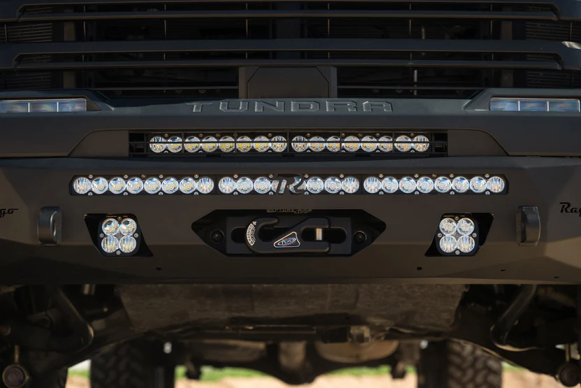 Rago Fabrication 2022+ Toyota Tundra Center Mount Winch Front Bumper
