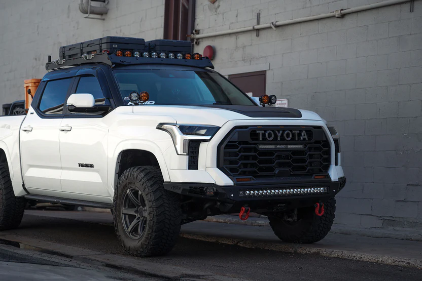 Rago Fabrication 2022+ Toyota Tundra Dual Ditch Light Brackets