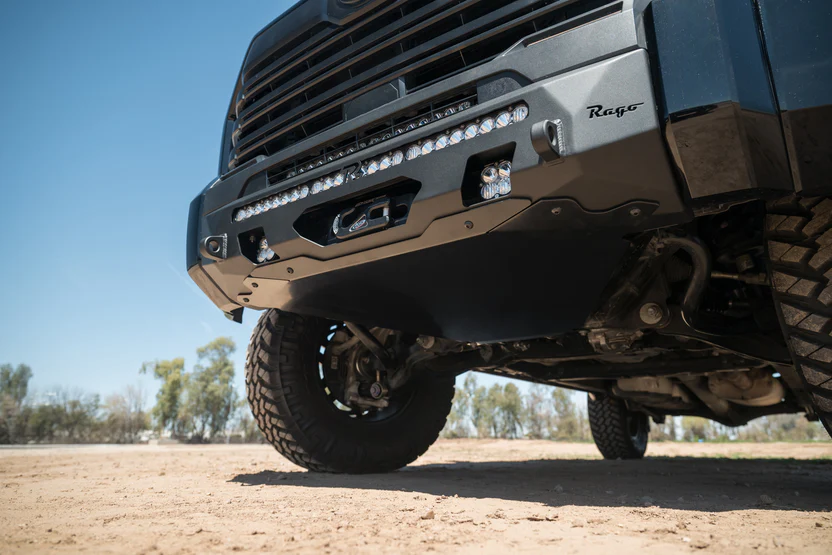 Rago Fabrication 2022+ Toyota Tundra Front Skid Plate for Center Mount Front Bumper