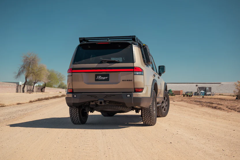 Rago Fabrication 2024+ Lexus GX550 Center Mount Rear Bumper