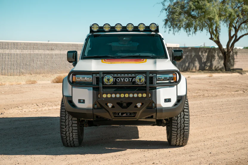 Rago Fabrication 2024+ Toyota Land Cruiser Brush Guard for Rago's Center Mount Front Bumper