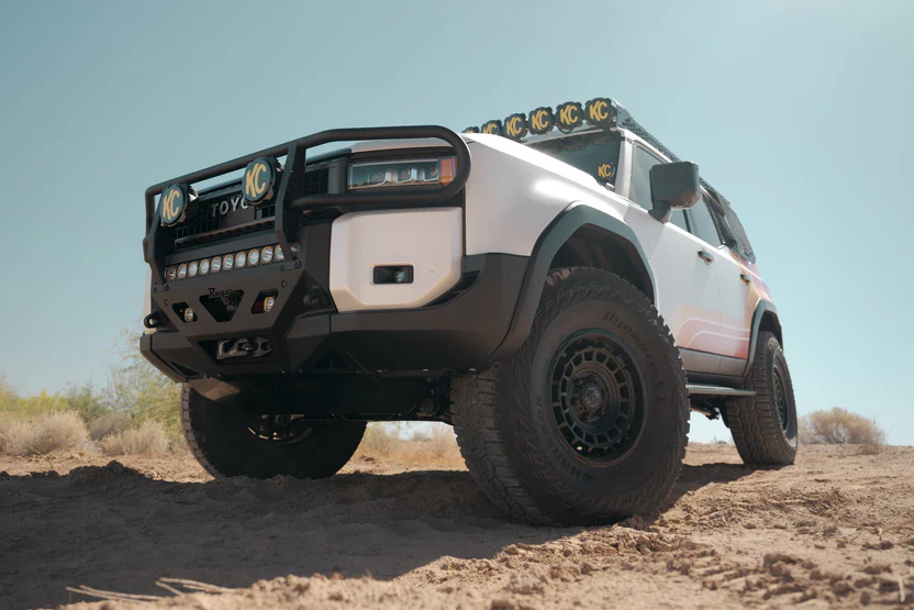 Rago Fabrication 2024+ Toyota Land Cruiser Brush Guard for Rago's Center Mount Front Bumper