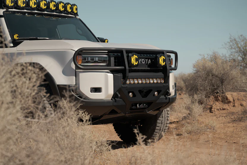 Rago Fabrication 2024+ Toyota Land Cruiser Brush Guard for Rago's Center Mount Front Bumper
