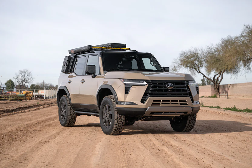 Rago Fabrication 2024+ Toyota Land Cruiser/Lexus GX550 Crossmembers for Factory Roof Rails