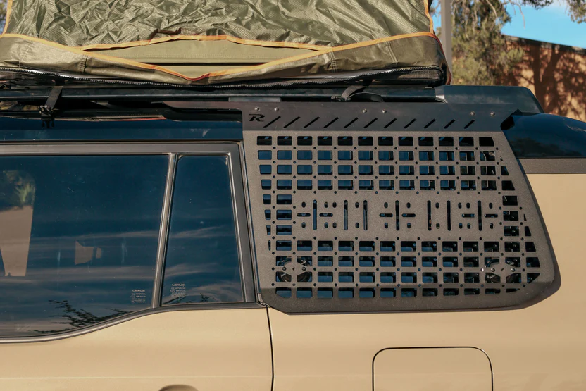Rago Fabrication 2024+ Toyota Land Cruiser/Lexus GX550 External Molle Storage Panels for Factory Roof Rails