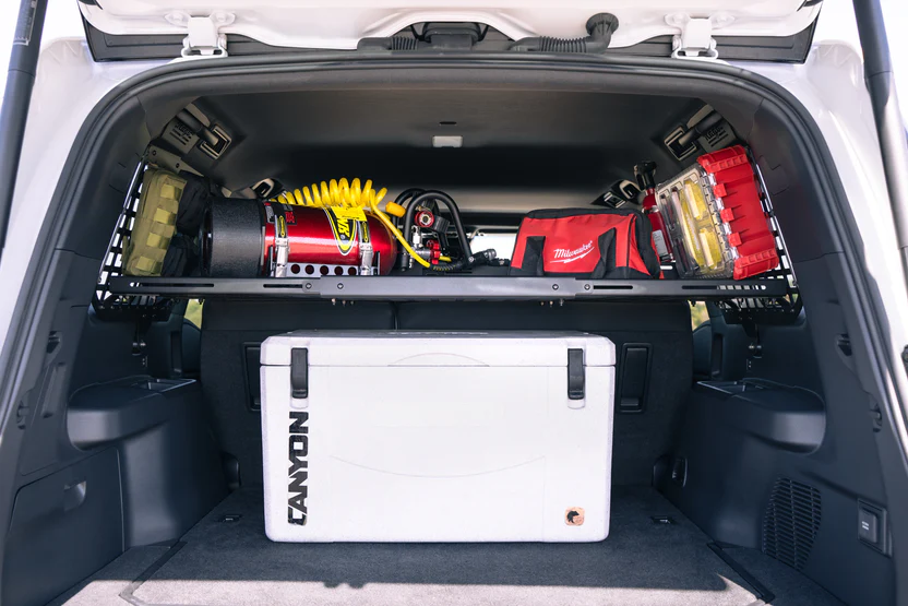 Rago Fabrication 2024+ Toyota Land Cruiser & Lexus GX550 Molle Panel Storage Shelf