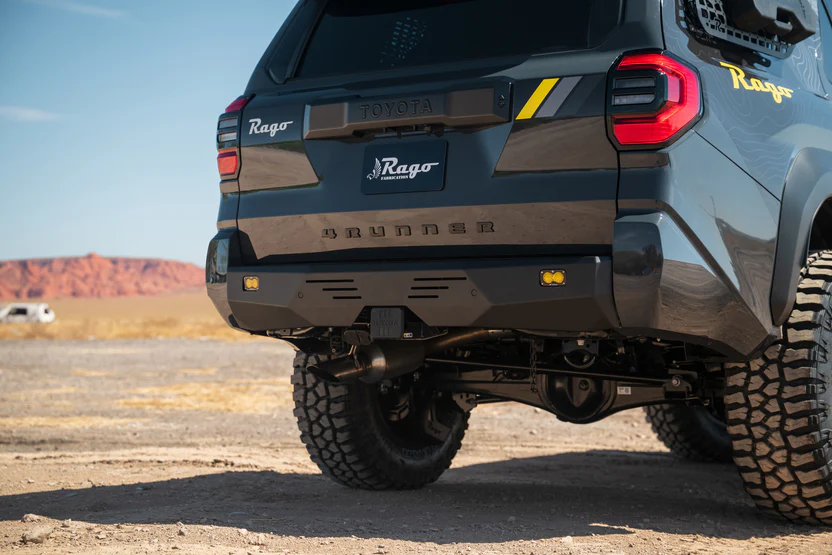 Rago Fabrication 2025+ Toyota 4Runner Center Mount Rear Bumper – KRAVE ...