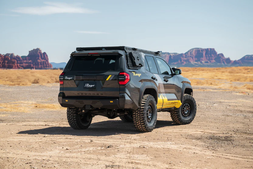 Rago Fabrication 2025+ Toyota 4Runner Center Mount Rear Bumper