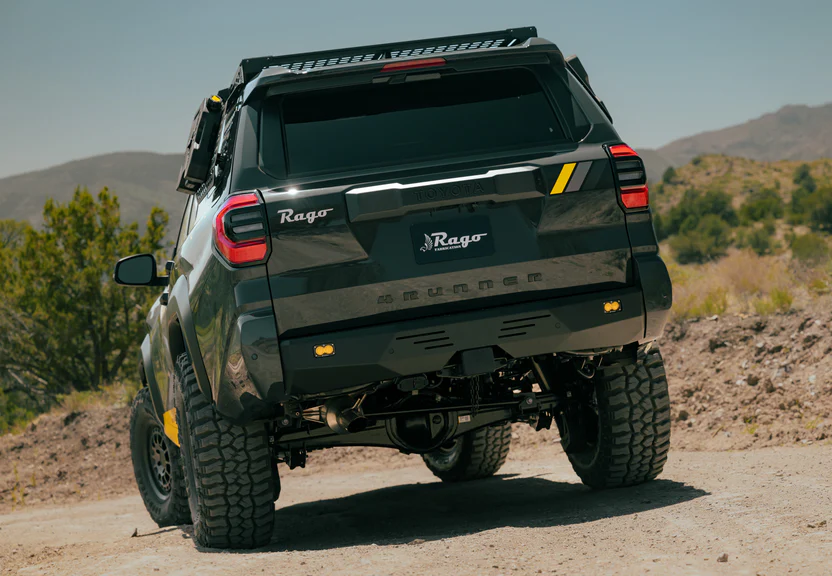 Rago Fabrication 2025+ Toyota 4Runner Center Mount Rear Bumper